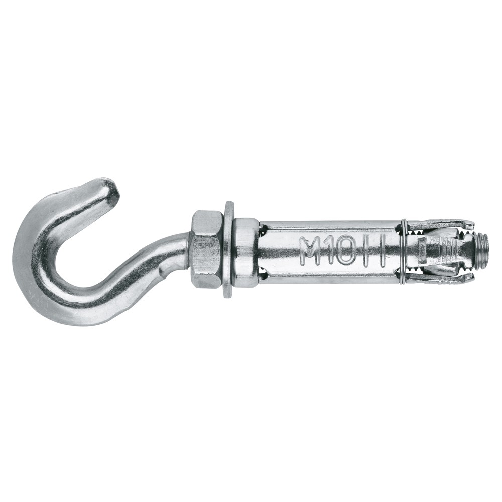 AC-GA [CP] Anclaje de acero con aletas para cargas altas. Gancho